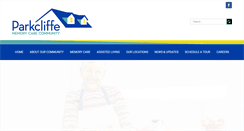 Desktop Screenshot of parkcliffe.com